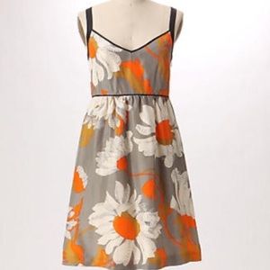 Anthropologie (Moulinette Soeurs) 100% Silk Dress